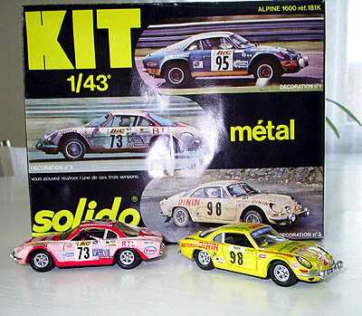Alpine Renault A110 Solido-Kit